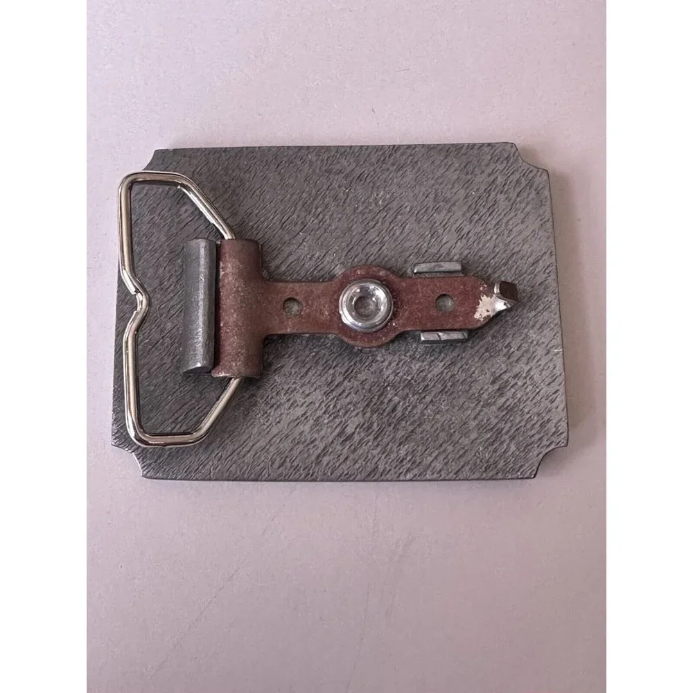PERO FARMS BRANT BEAVER DAM‎ 1970 PEWTER AGRICULTURE BUCKLE